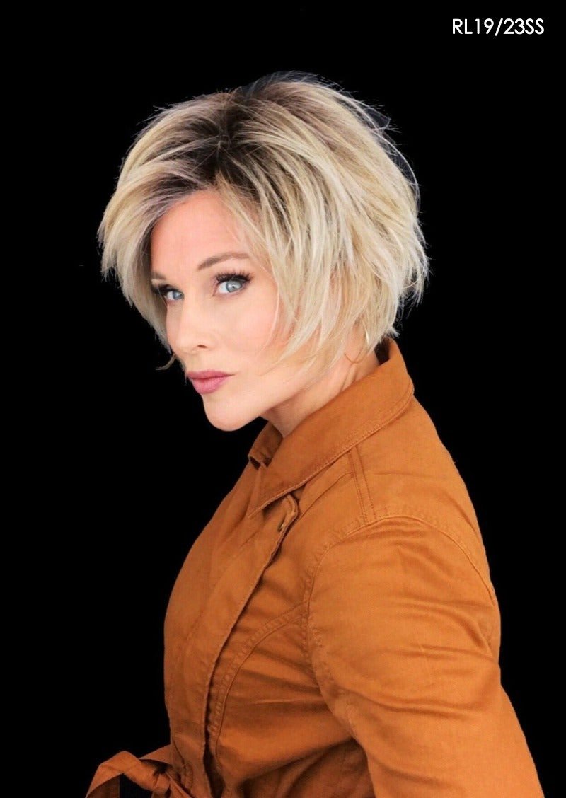 Open Box | Flirting With Fashion Synthetic Lace Front Wig by Raquel Welch | Mono Top | RL14/22SS - Wig Studio 1