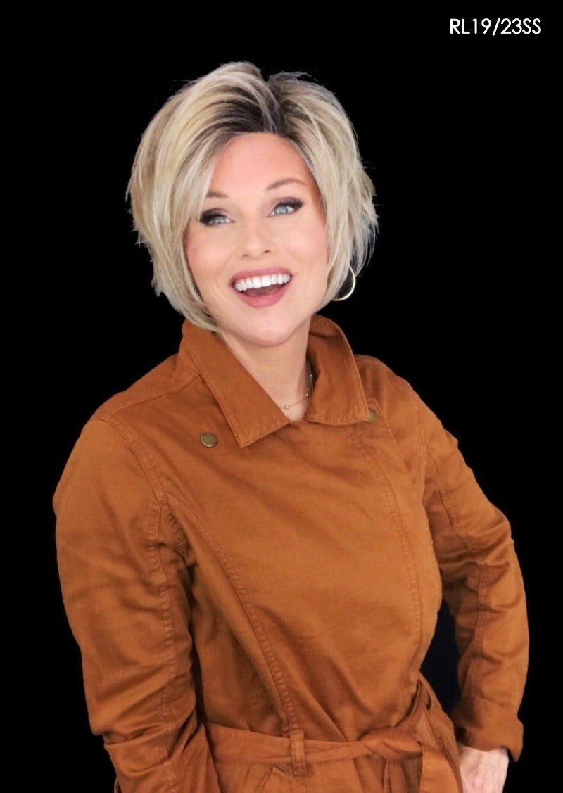 Open Box | Flirting With Fashion Synthetic Lace Front Wig by Raquel Welch | Mono Top | RL14/22SS - Wig Studio 1