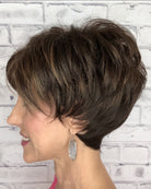 Open Box | Gia Synthetic Wig by Rene of Paris | Basic Cap | Sandy Silver - Wig Studio 1