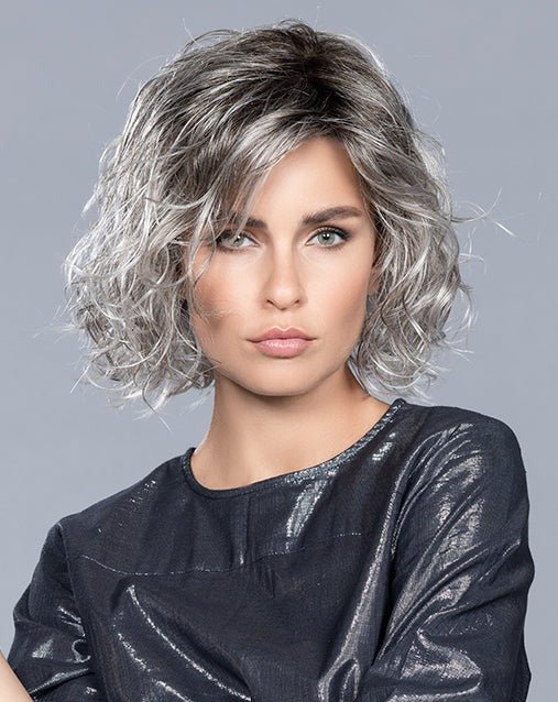 Open Box | Girl Mono Synthetic Lace Front Wig by Ellen Wille | Mono Part | Hot Hazelnut Mix - Wig Studio 1