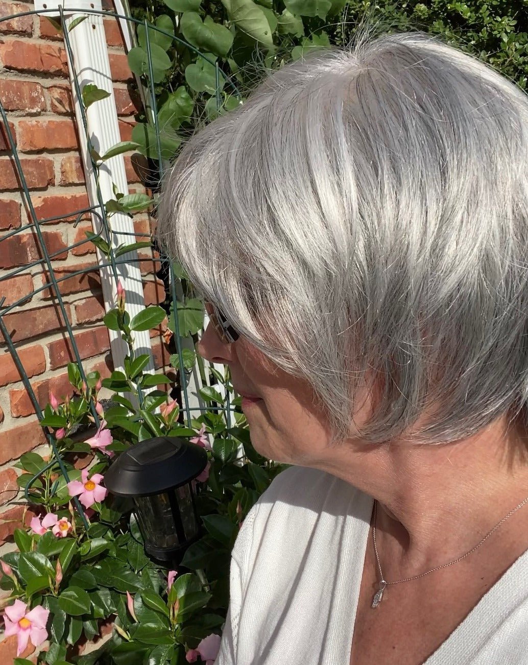 Open Box | Jane Wig by Envy | Synthetic Hair | Light Grey - Wig Studio 1