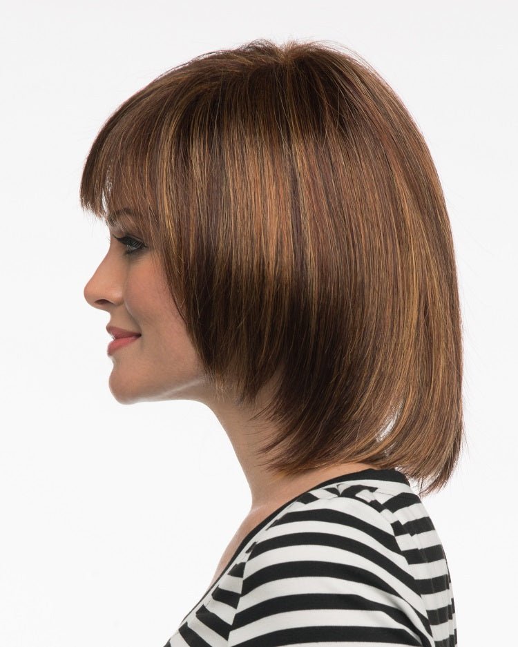 Open Box | Jasmine Wig by Envy | Synthetic Hair | Average Cap | Dark Brown - Wig Studio 1