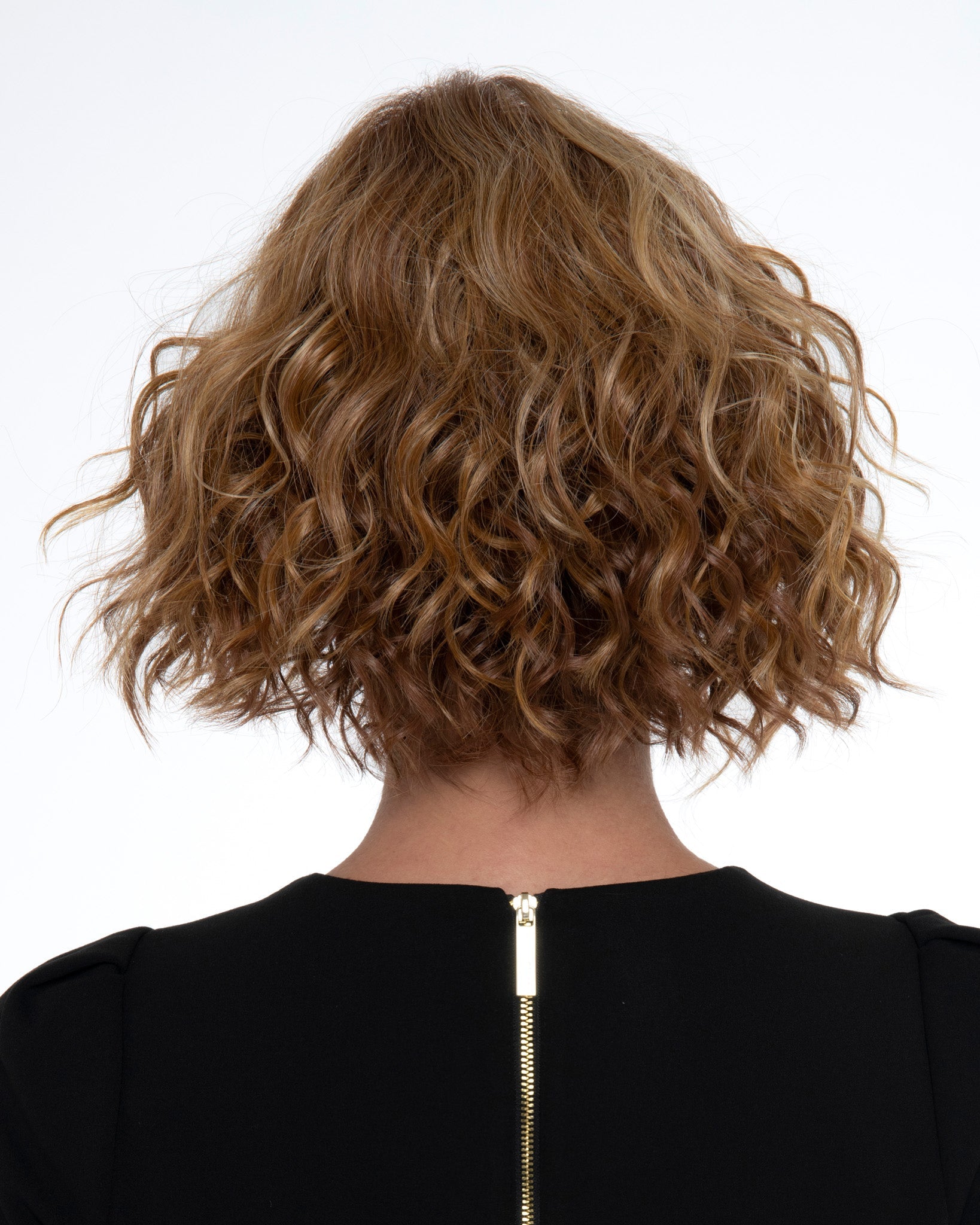 Open Box | Jordan Wig by Envy | Human Hair/Heat Friendly Synthetic Blend Hair | Average Cap | Chocolate Caramel - Wig Studio 1