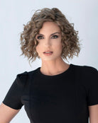 Open Box | Jordan Wig by Envy | Human Hair/Heat Friendly Synthetic Blend Hair | Average Cap | Chocolate Caramel - Wig Studio 1