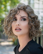 Open Box | Jordan Wig by Envy | Human Hair/Heat Friendly Synthetic Blend Hair | Average Cap | Chocolate Caramel - Wig Studio 1