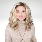 Open Box | Joy Synthetic Lace Front Wig by WigPro | Mono Top | Platinum - Wig Studio 1