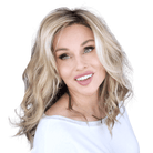 Open Box | Joy Synthetic Lace Front Wig by WigPro | Mono Top | Platinum - Wig Studio 1