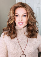 Open Box | Joy Synthetic Lace Front Wig by WigPro | Mono Top | Platinum - Wig Studio 1