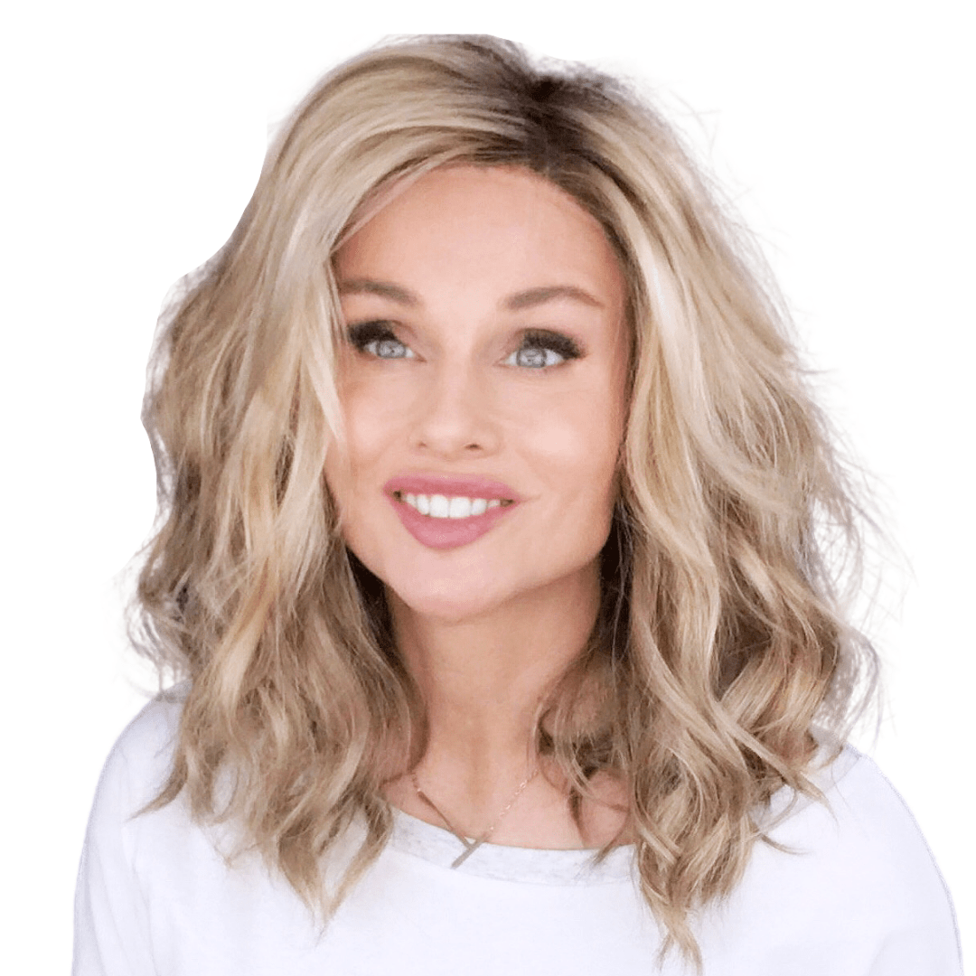 Joy Synthetic Wig by Wig Pro® | Mid-Length Beachy Synthetic Wig