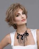 Open Box | Kylie Wig by Envy | Human Hair/Heat Friendly Synthetic Blend Hair | Average Cap | Light Brown - Wig Studio 1