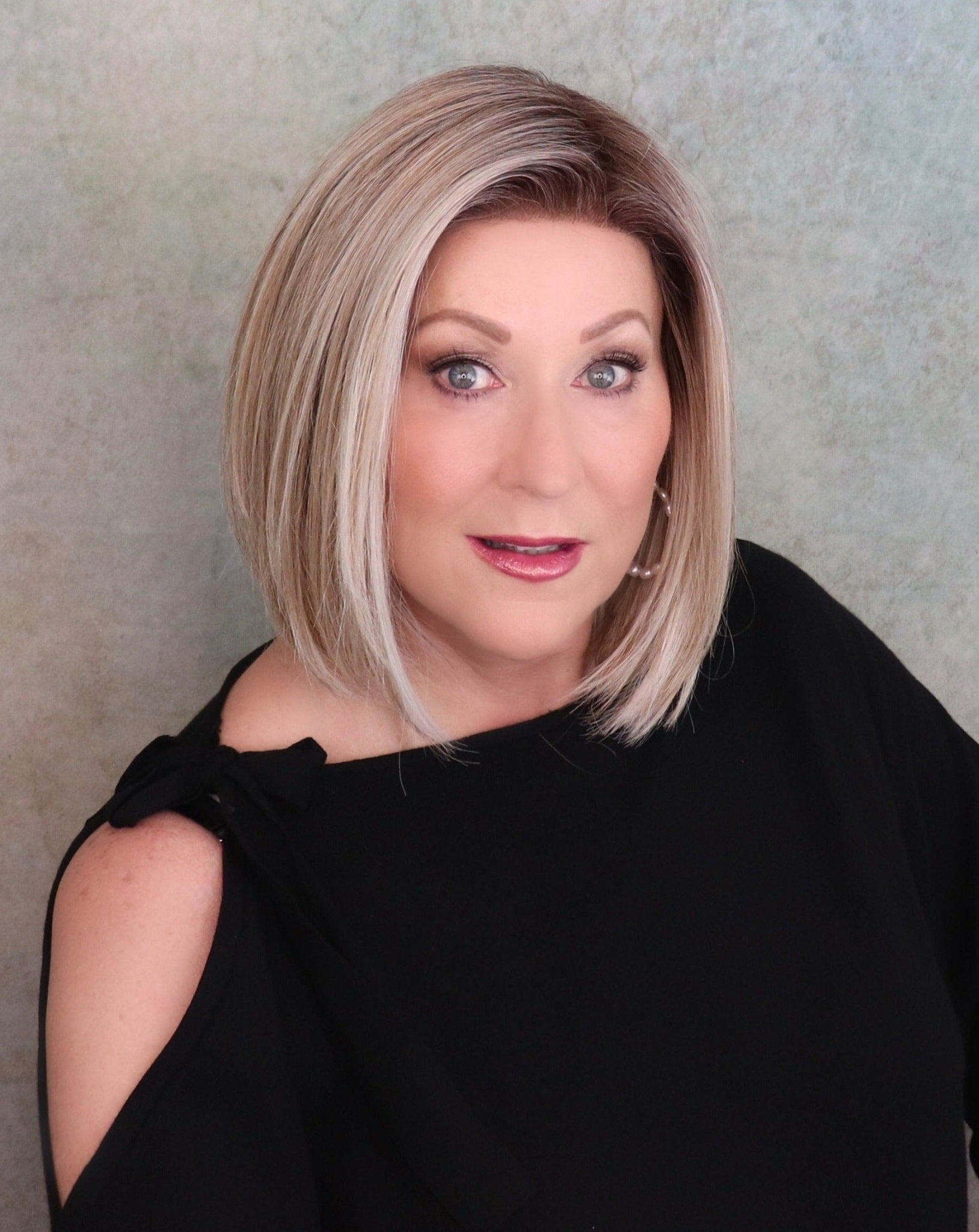 Open Box | Lady Latte | HF Synthetic Lace Front Wig | Mono Top | Butterbeer Blonde - Wig Studio 1