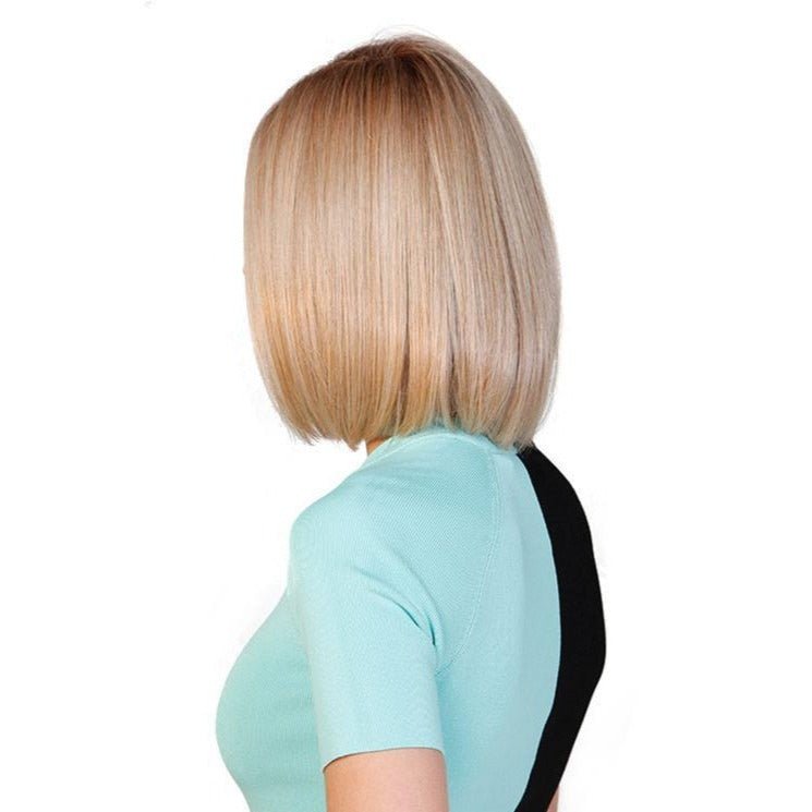 Open Box | Lady Latte | HF Synthetic Lace Front Wig | Mono Top | Butterbeer Blonde - Wig Studio 1