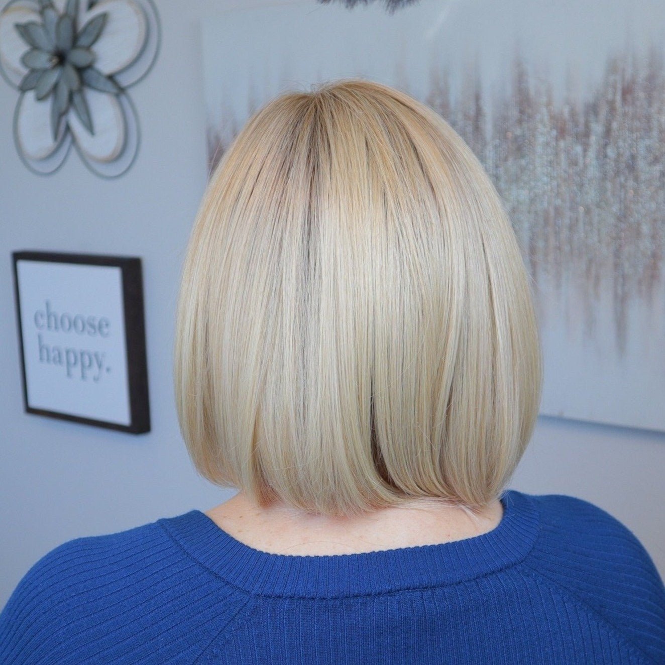 Open Box | Lady Latte | HF Synthetic Lace Front Wig | Mono Top | Butterbeer Blonde - Wig Studio 1