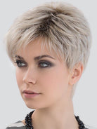 Open Box | Love Comfort Synthetic Lace Front Wig by Ellen Wille | Double Mono Top | Dark Sand Mix - Wig Studio 1