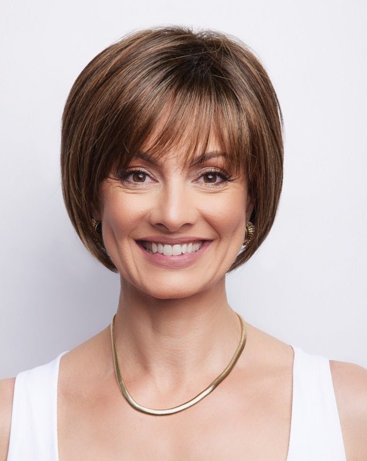 Open Box | Meadow Wig by Noriko | Synthetic Hair | Average Cap | Expresso - Wig Studio 1