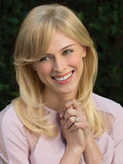 Open Box | Medium Mono Topper by Amore | Sandy Silver - Wig Studio 1