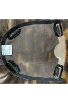 Open Box | Pixie TP Mono Hand Tied Topper by Amore | Heat Friendly Synthetic Hair | NM Cashmere Brown - SR - Wig Studio 1