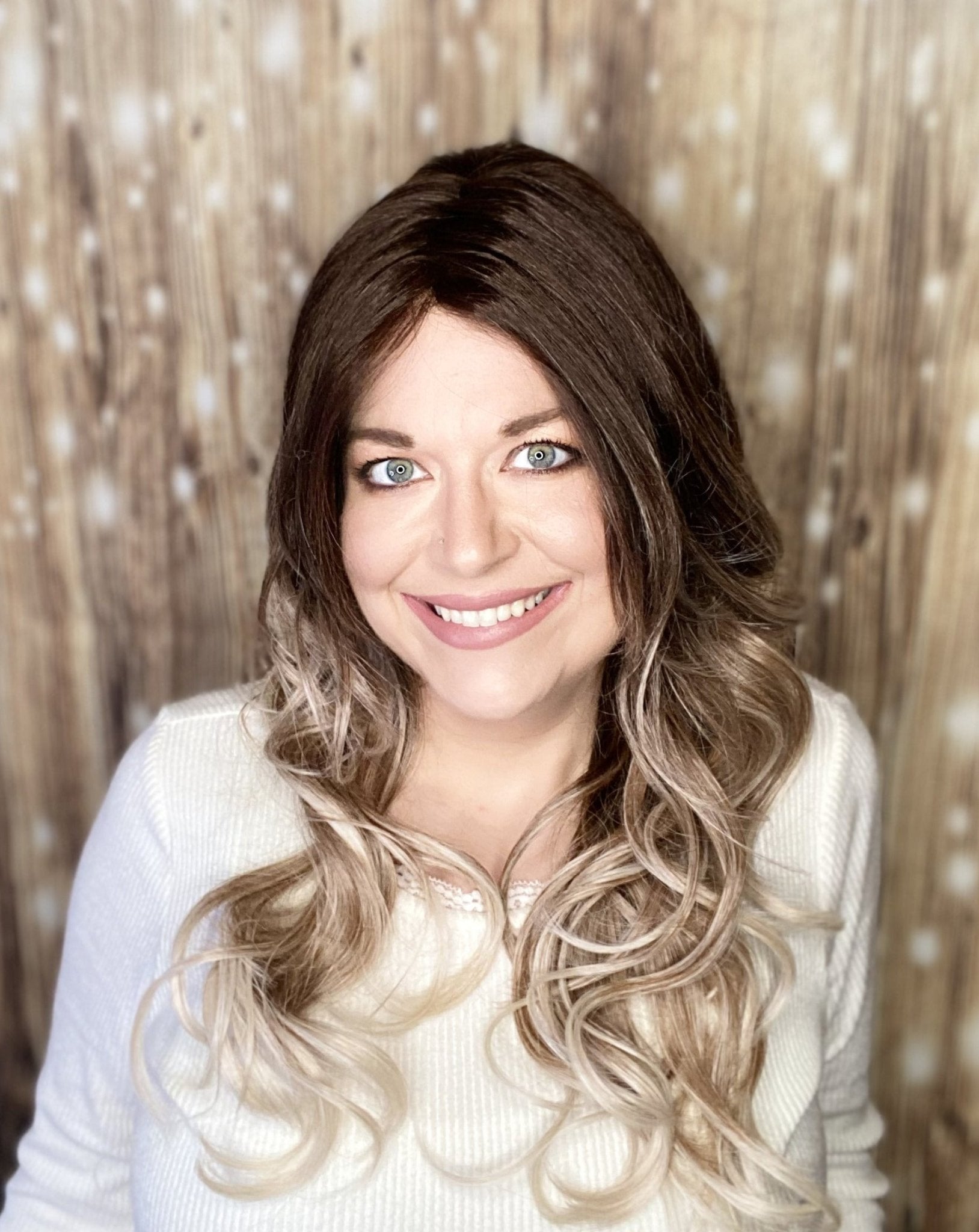 Open Box | Pure Honey | HF Synthetic Lace Front Wig | Mono Top | BrownSugar SweetCream - Wig Studio 1