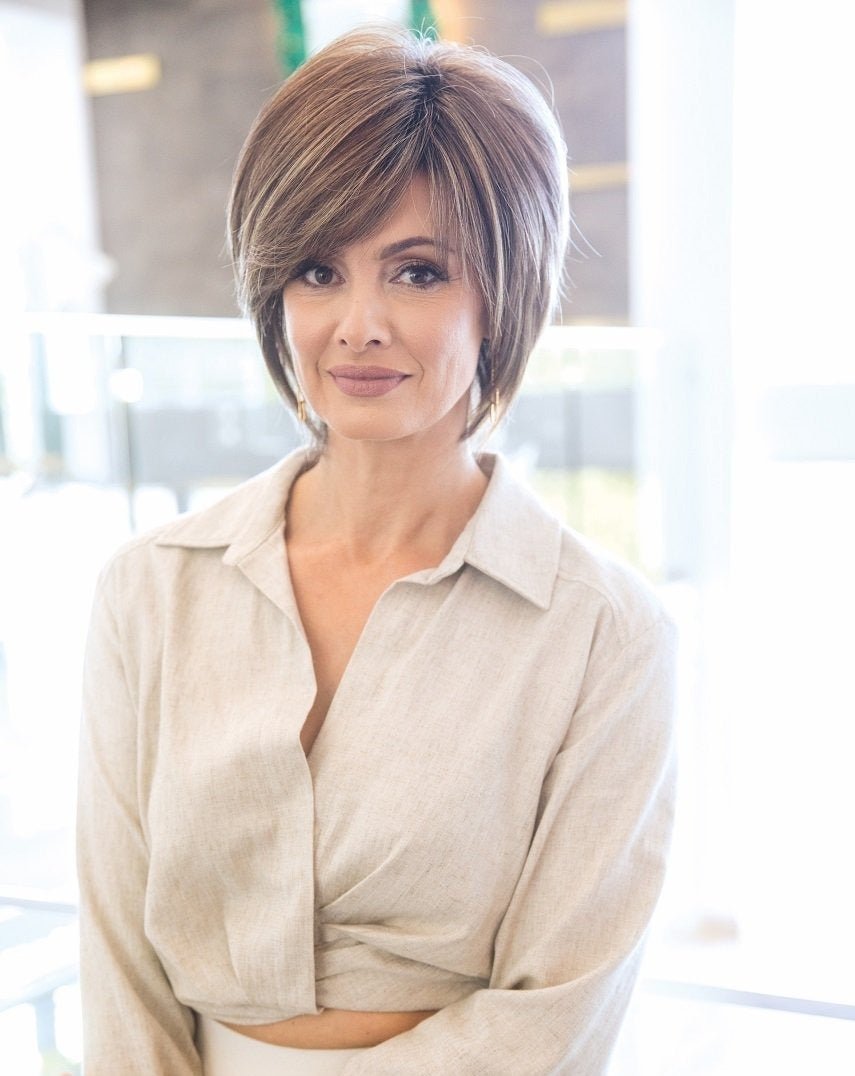 Open Box | Reese Wig by Noriko | Average Cap | Silver Stone - Wig Studio 1