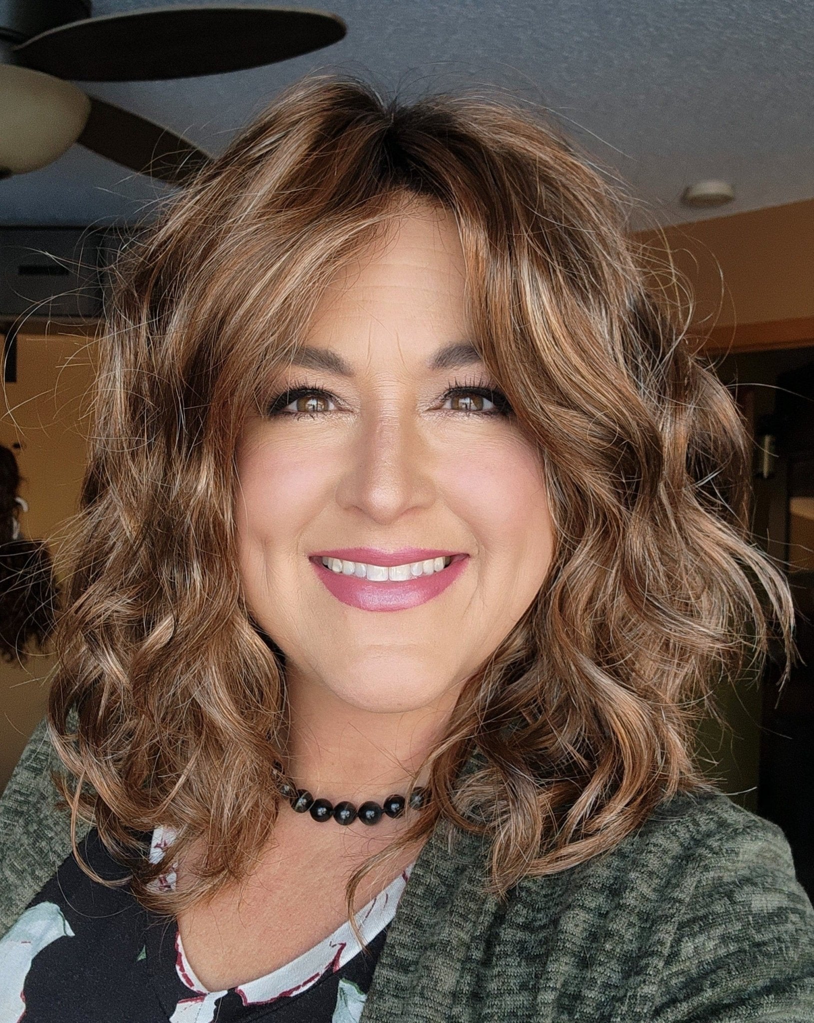 Open Box | Riley Synthetic Lace Front Wig by Henry Margu | Mono Part | 12/26H - Wig Studio 1