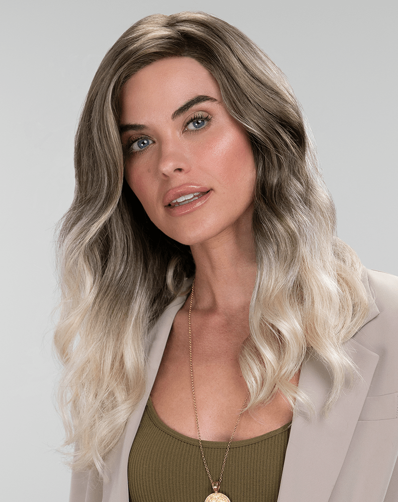 Open Box | Sarah by Jon Renau | Synthetic Lace Front Wig | Hand Tied | 27T613S8 - Wig Studio 1