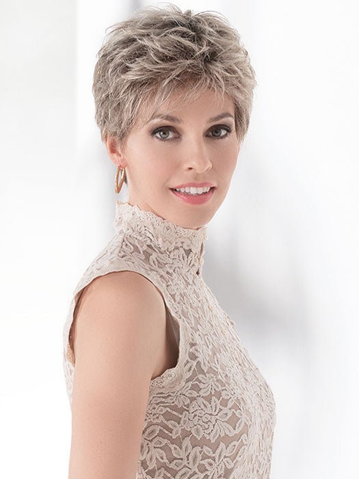 Open Box | Spa Wig by Ellen Wille | Petite/Average Cap | Sand Multi Rooted - Wig Studio 1