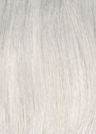 Open Box | Speak Volume Topper by Envy | Synthetic Hair | Light Grey - Wig Studio 1