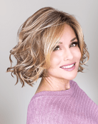 Open Box | Stella | HF Synthetic Lace Front Wig | Mono Part | Bernstein Multi Shaded - Wig Studio 1