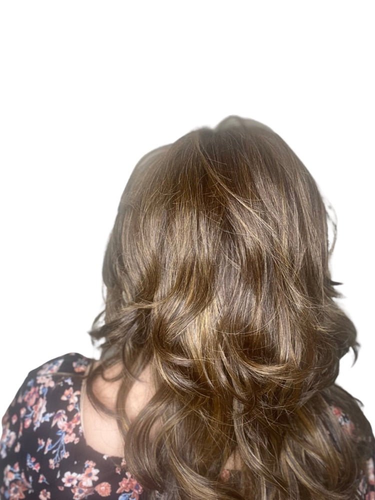 Open Box | Stroke of Genius by Raquel Welch | HF Synthetic Lace Front Wig | Mono Part | RL17/23SS - Wig Studio 1