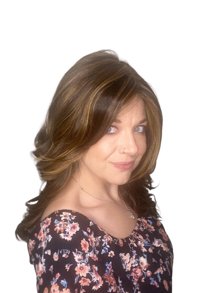 Open Box | Stroke of Genius by Raquel Welch | HF Synthetic Lace Front Wig | Mono Part | RL17/23SS - Wig Studio 1