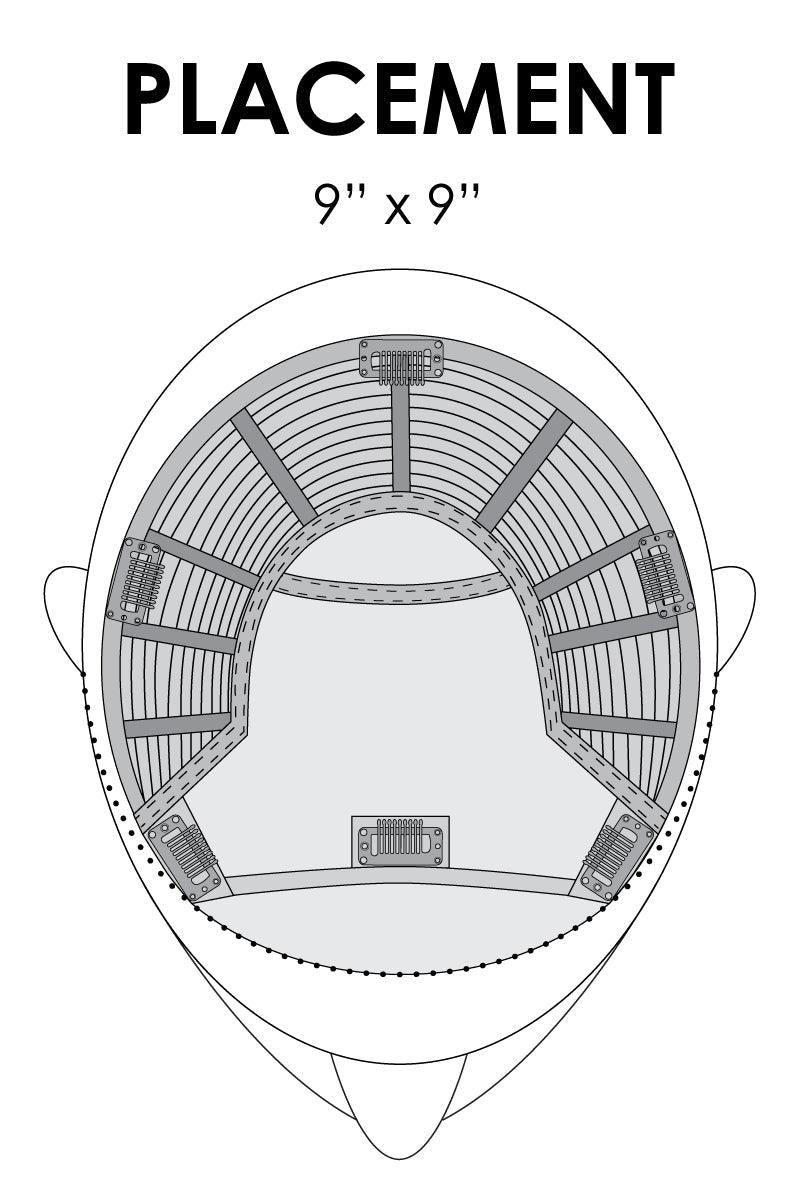 Open Box | Top Smart Topper 18" by Jon Renau | 22F16S8 - Wig Studio 1