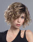 Open Box | Turn Synthetic Lace Front Wig by Ellen Wille | Mono Part | Champagne Rooted - Wig Studio 1