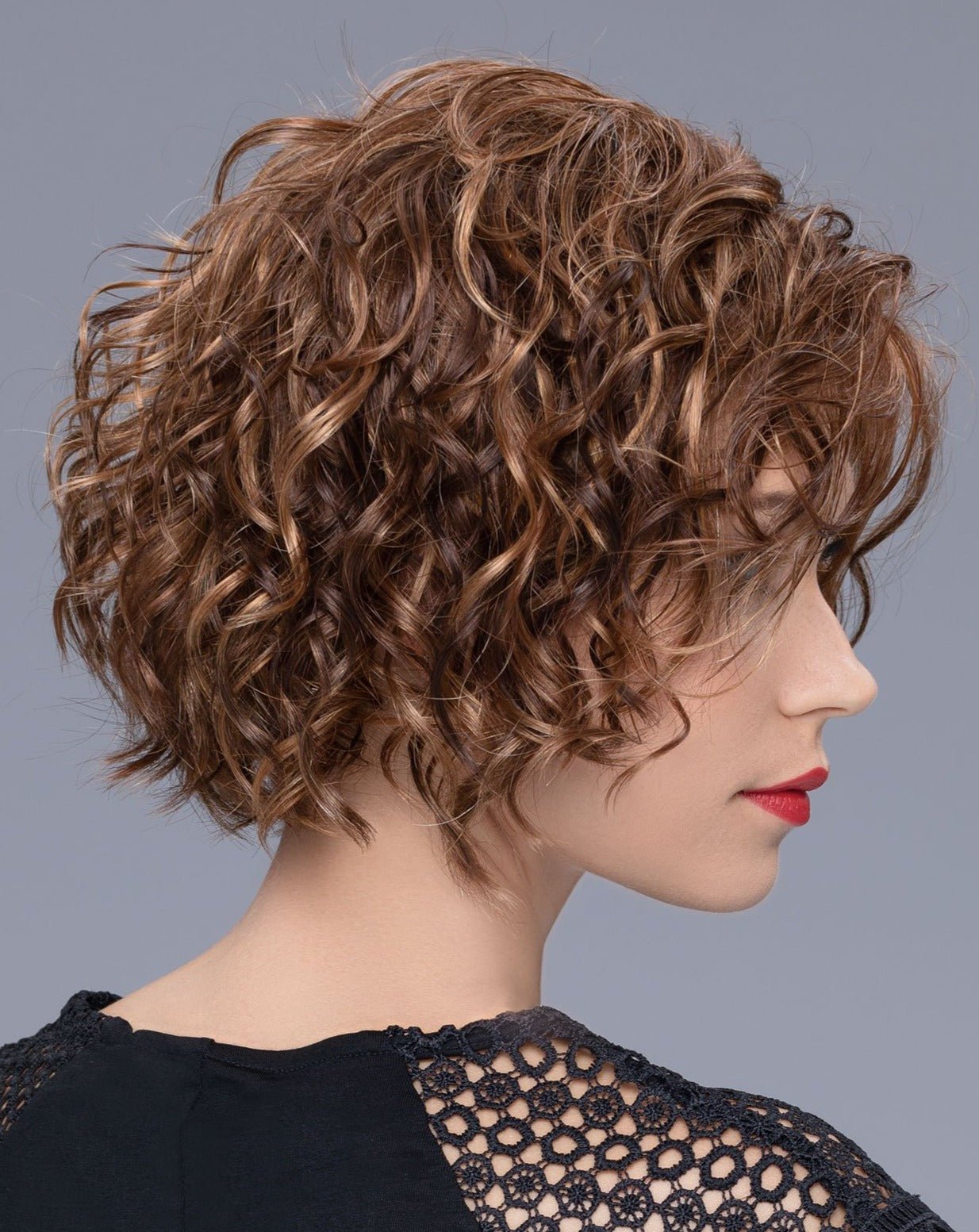 Open Box | Turn Synthetic Lace Front Wig by Ellen Wille | Mono Part | Champagne Rooted - Wig Studio 1