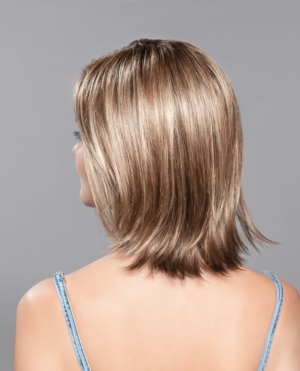 Open Box | United Synthetic Lace Front Wig by Ellen Wille | Mono Part | Pastel Blonde Mix - Wig Studio 1