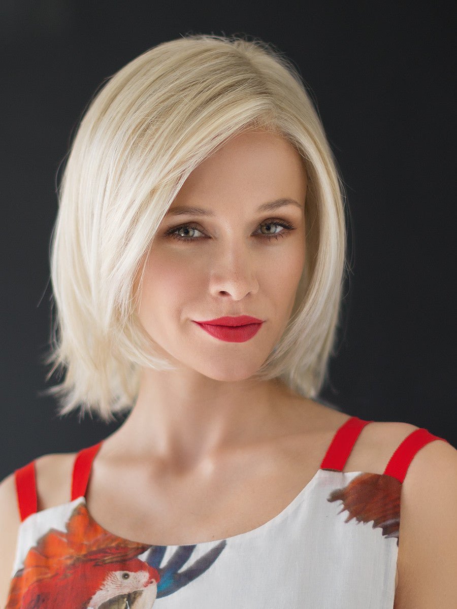 Open Box | United Synthetic Lace Front Wig by Ellen Wille | Mono Part | Pastel Blonde Mix - Wig Studio 1