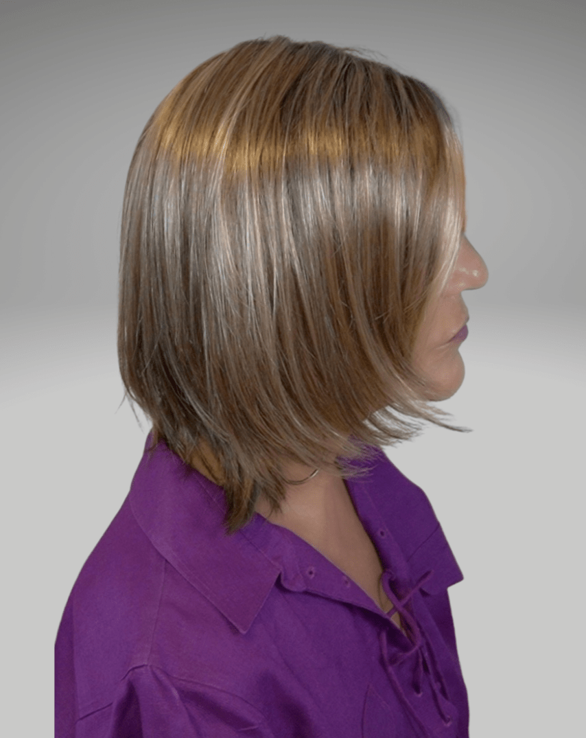 Open Box | United Synthetic Lace Front Wig by Ellen Wille | Mono Part | Pastel Blonde Mix - Wig Studio 1