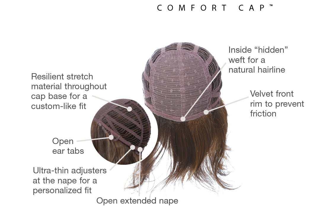 Open Box | Visionary Wig by Gabor | Heat Friendly Synthetic Hair | Average Cap | Black - Wig Studio 1