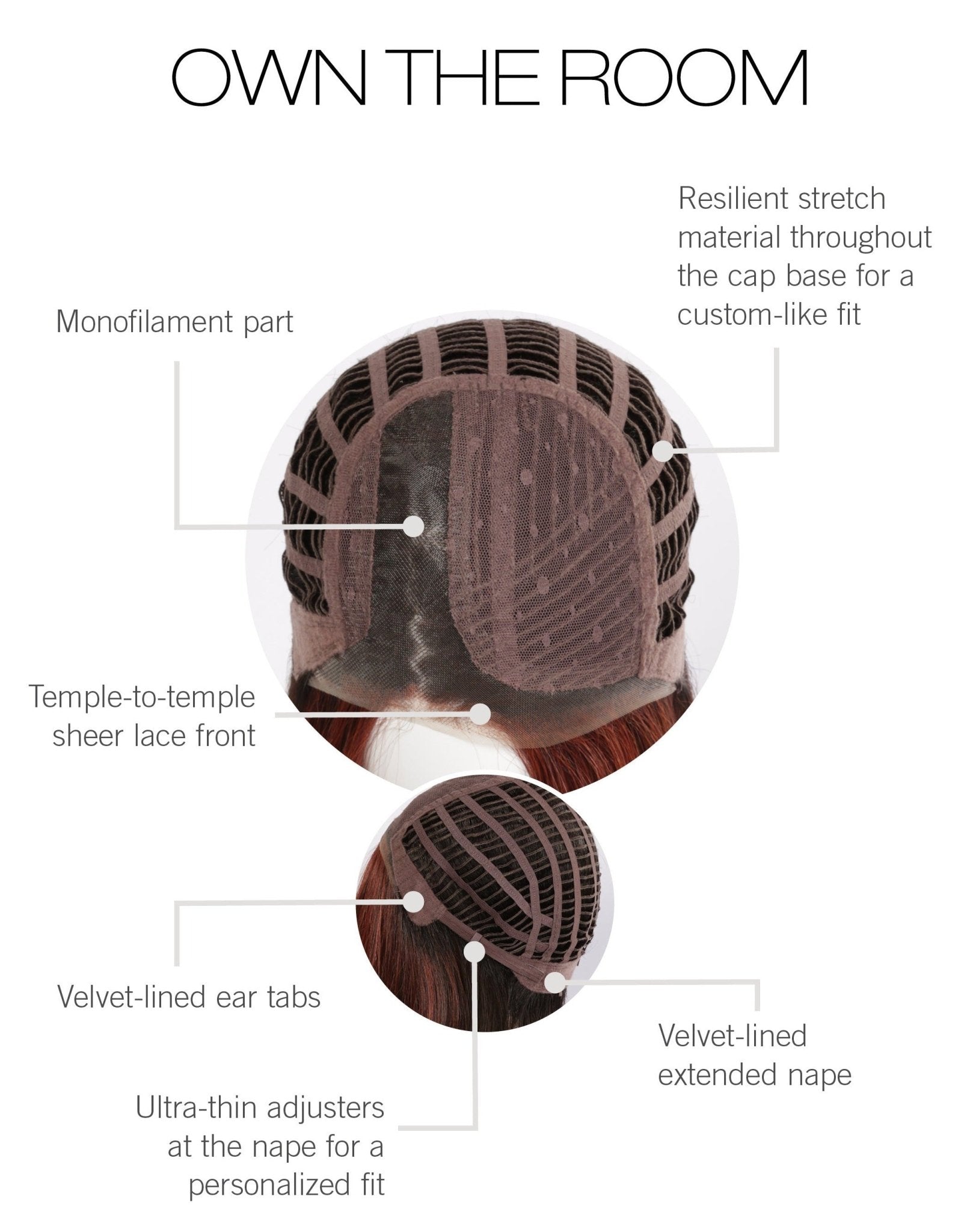 Own the Room Large | HF Synthetic Lace Front Wig | Mono Part - Wig Studio 1