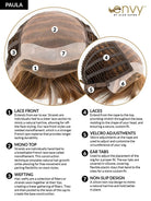 Paula by Envy | Human Hair/Heat Friendly Synthetic Blend Wig - Wig Studio 1