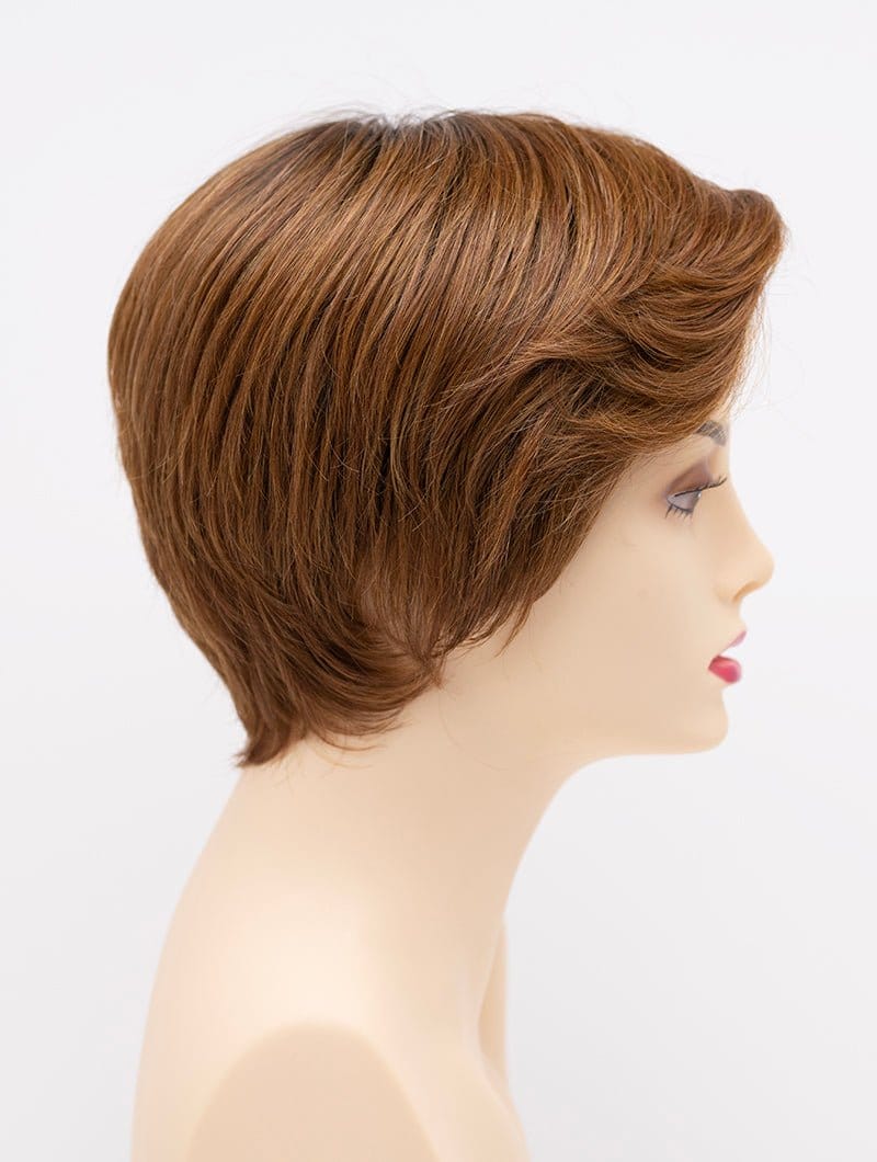 Creamed Coffee | Sable brown roots with chocolate brown blended with warm cinnamon and blonde latte