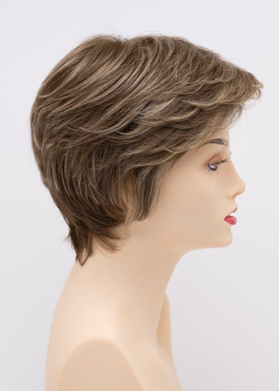 Almond Breeze | Light mocha brown blended equally with a soft ash blonde