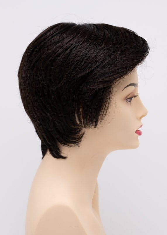 Dark Brown | A rich sable brown with mahogany highlights
