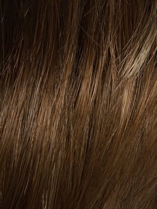 MOCCA LIGHTED | Light Brown base with Light Caramel highlights on the top only, darker at the nape