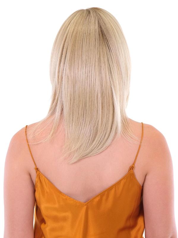 Premium Straight 14" by Belle Tress | HF Synthetic Hair Topper | Hand Tied - Wig Studio 1