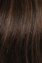 R829S GLAZED HAZELNUT | Rich Medium Brown with Ginger Highlights on Top