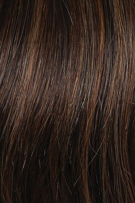 R829S GLAZED HAZELNUT | Rich Medium Brown with Ginger Highlights on Top