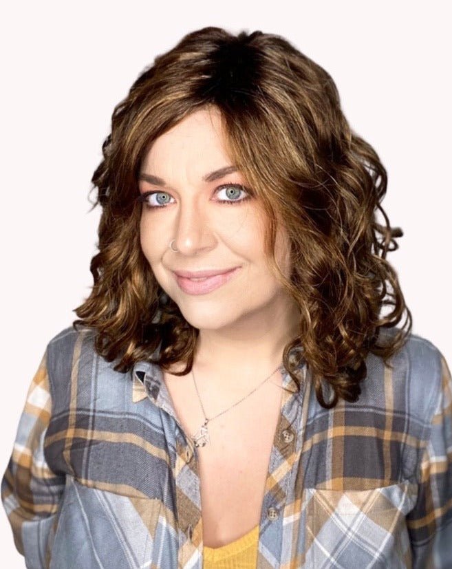 Radiant Beauty Synthetic Lace Front Wig by Gabor | Mono Part - Wig Studio 1