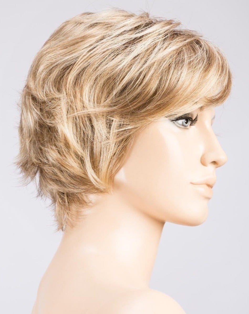 CARAMEL ROOTED | Medium Gold Blonde and Light Gold Blonde Blend with Light Brown Roots
