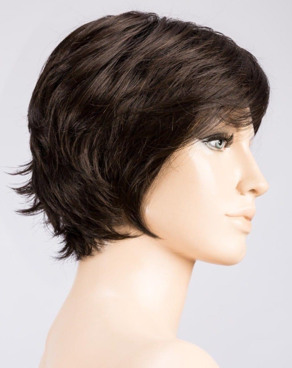ESPRESSO ROOTED | Darkest Brown base with a blend of Dark Brown and Warm Medium Brown throughout with Dark ROots