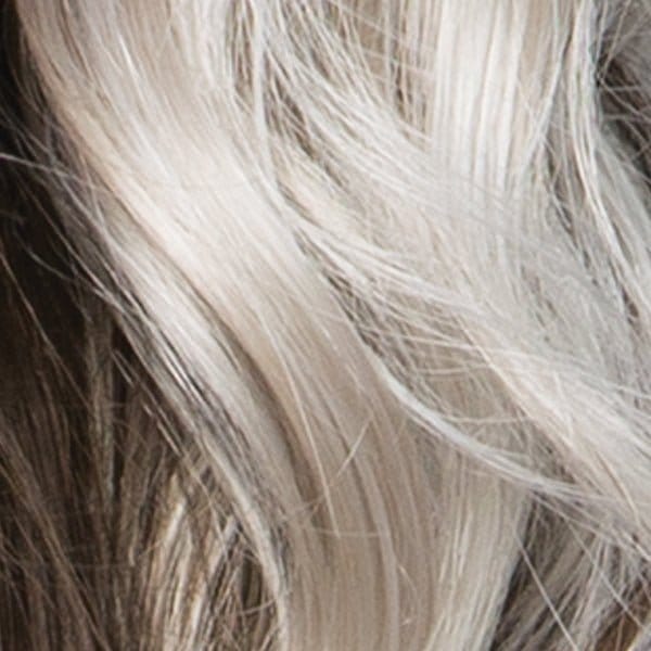 Icy Shadow | Iced Blonde Dusted with Soft Sand & Golden Brown Roots with Golden Brown Underneath